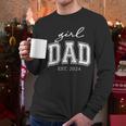 Girl Dad Est 2024 Dad Of Girls Father's Day Men Long Sleeve T-Shirt