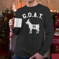 GOAT Number 14 Greatest Of All Time Dad Joke Men Long Sleeve T-Shirt