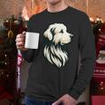 Great Pyrenees Pyr Minimalist Simple Dog Mom Dad Boys Girls Men Long Sleeve T-Shirt