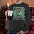 Green Sport Loud Proud Cheer Coach Dad Father's Day Men Long Sleeve T-Shirt