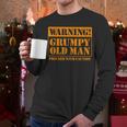 Grumpy Old Man Tee Shirt For Grandfathers Dads Father's Day Men Long Sleeve T-Shirt