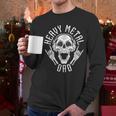Heavy Metal Dad Shirt Rock Metalhead Heavy Metal Dad Men Long Sleeve T-Shirt