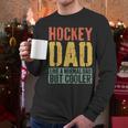 Hockey Dad Shirt Men Fathers Day Hockey Dad Men Long Sleeve T-Shirt