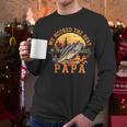 We Hooked The Best Papa Ever Fishing Dad Papa's Day Men Long Sleeve T-Shirt We Hooked The Best Papa Ever Fishing Dad Papa's Day Men Long Sleeve T-Shirt