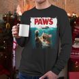 Humorous Paws Parody Cat Mouse For Cat Lover Cat Mom Cat Dad Men Long Sleeve T-Shirt Humorous Paws Parody Cat Mouse For Cat Lover Cat Mom Cat Dad Men Long Sleeve T-Shirt