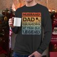Husband Dad Grandpa 67 Year Old Legend 67th Birthday Vintage Men Long Sleeve T-Shirt