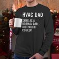 HVAC Dad Definition HVAC Technician Men Long Sleeve T-Shirt