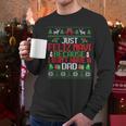 Just Feliz Navi Because I Don't Have A Dad Ugly Christmas Men Long Sleeve T-Shirt