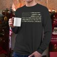 Just a Regular Dad Trying Not To Raise Liberals Camouflage Men Long Sleeve T-Shirt