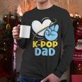 K-POP Dad Korean Lover K-Pop Music Cute Father Daddy Papa Men Long Sleeve T-Shirt