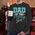 Kids Birthday Party Parent Birthday Girl Father Daddy Dad Men Long Sleeve T-Shirt