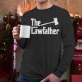 The Lawfather Father's Day Firm Lawyer Daddy Attorney Dad Men Long Sleeve T-Shirt