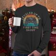 I Leveled Up To First Time Daddy Soon To Be Dad Men Long Sleeve T-Shirt