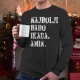 Najbolji Babo Ikad Bosnian Dad Men Long Sleeve T-Shirt Najbolji Babo Ikad Bosnian Dad Men Long Sleeve T-Shirt
