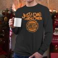NBA New York Knicks Father's Day Just A Dad Who Loves Men Long Sleeve T-Shirt