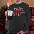 PAPA Bear Men Red Plaid Christmas Pajama Family Dad Small Men Long Sleeve T-Shirt PAPA Bear Men Red Plaid Christmas Pajama Family Dad Small Men Long Sleeve T-Shirt