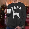Papa ITALIAN GREYHOUND For Dad Men Long Sleeve T-Shirt
