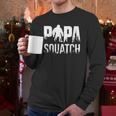 Papa Squatch For Dad Sasquatch Fathers Day Men Long Sleeve T-Shirt