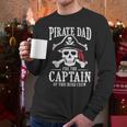 Pirate Dad I Be The Captain Of This Here Crew Pirate Dad Men Long Sleeve T-Shirt Pirate Dad I Be The Captain Of This Here Crew Pirate Dad Men Long Sleeve T-Shirt