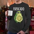 Pregnancy Announcement Shirts Men Dad Papacado Men Long Sleeve T-Shirt