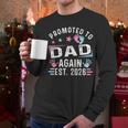 Promoted To Dad Again Est 2026 Vintage Dad Men Long Sleeve T-Shirt