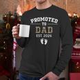 Promoted To Dad Est 2026 For Men Fathers Matching Men Long Sleeve T-Shirt