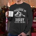 Promoted To Daddy Est 2026 Soon To Be Daddy 2026 Men Long Sleeve T-Shirt