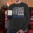 Proud Army Dad Soldier Son Patriotic Veterens Men Long Sleeve T-Shirt