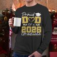 Proud Dad Of A 2026 Graduate Senior 2026 Grad Family Men Long Sleeve T-Shirt