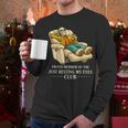Proud Member Of The Just Resting My Eyes Club Dad Men Long Sleeve T-Shirt