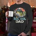 Reel Cool Dad Fishing Vintage Retro Father's Day Men Long Sleeve T-Shirt