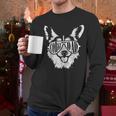 Retro Corgi Dad Dog Owner Pet Welsh Corgi Fathers Day Men Long Sleeve T-Shirt