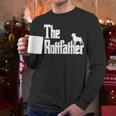 The RottFather Rottweiler Dad Shirt Men Men Long Sleeve T-Shirt