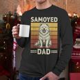 Samoyed Dad Men Long Sleeve T-Shirt