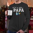Ser Papa Voy Hacer Papa Voy A Ser Papa Dad To Be In Spanish Men Long Sleeve T-Shirt