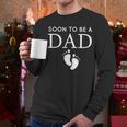 Soon To Be A Dad Unique Father For Would Be Daddy Men Long Sleeve T-Shirt
