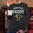 Soon To Be Daddy Est 2026 Loading First Time Dad Men Long Sleeve T-Shirt