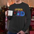 Spider Dad Shirt Birthday Fathers Day Halloween Costumes Pjs Men Long Sleeve T-Shirt