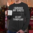 I Survived My Dad's Heart Transplant Men Long Sleeve T-Shirt