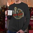 Twin Dad Club Dad Of Twins Skeleton Father's Day Men Long Sleeve T-Shirt