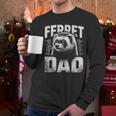 Vintage Ferret Dad Ultimate Pet Lover Ferret Owner Men Long Sleeve T-Shirt