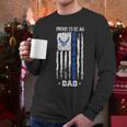 Vintage USA Flag Proud To Be An US Air Force Dad Men Long Sleeve T-Shirt