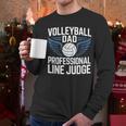 Volleyball Dad Professional Line Judge Volleyball Father Men Long Sleeve T-Shirt
