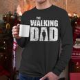 The Walking Dad Father Man Dead Retro Vintage Men Fun Men Long Sleeve T-Shirt