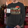 Waterski Dad Fathers Day Ski Lover Dad Water Skiing Rider Men Long Sleeve T-Shirt