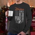 Welder Dad Like A Normal Dad Only Cooler USA Flag Welding Men Long Sleeve T-Shirt