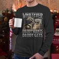 Whatever Daddy Wants Daddy Gets Raccoon Alpha Meme Men Long Sleeve T-Shirt