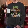 Wild Dad Of The Birthday Girl Zoo Safari Jungle Animal Men Long Sleeve T-Shirt