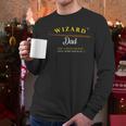 Wizard Dad Shirt Cute Magical Men Long Sleeve T-Shirt