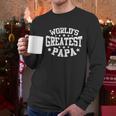 World's Greatest Papa Shirt Dad Father's Day Men Long Sleeve T-Shirt